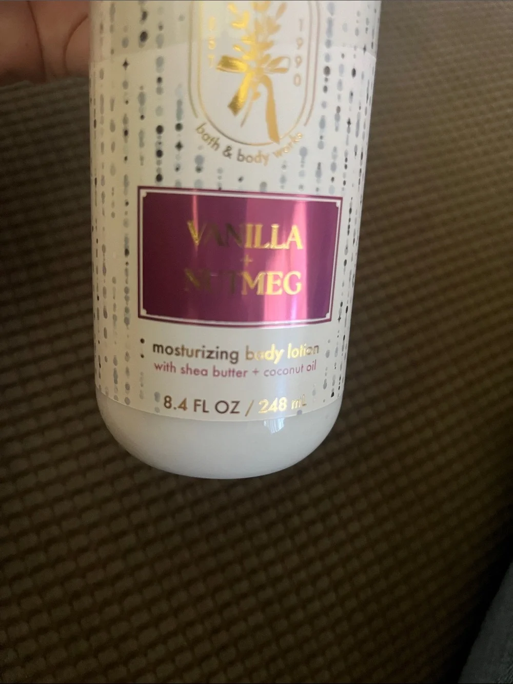 Bath and Body Works Vanilla + Nutmeg Lotion